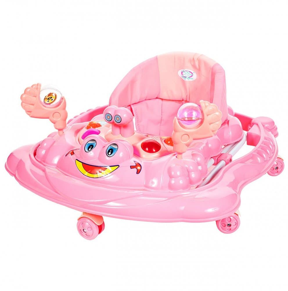 Premergator cu sunete si lumini Crab Pink