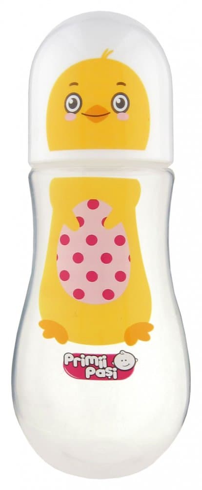 Biberon cu tetina silicon Primii Pasi 275 ml Puisor
