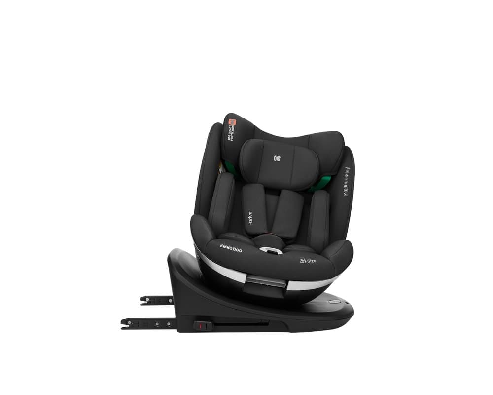 Scaun auto rotativ 40-150 cm I-Drive i-Size Black