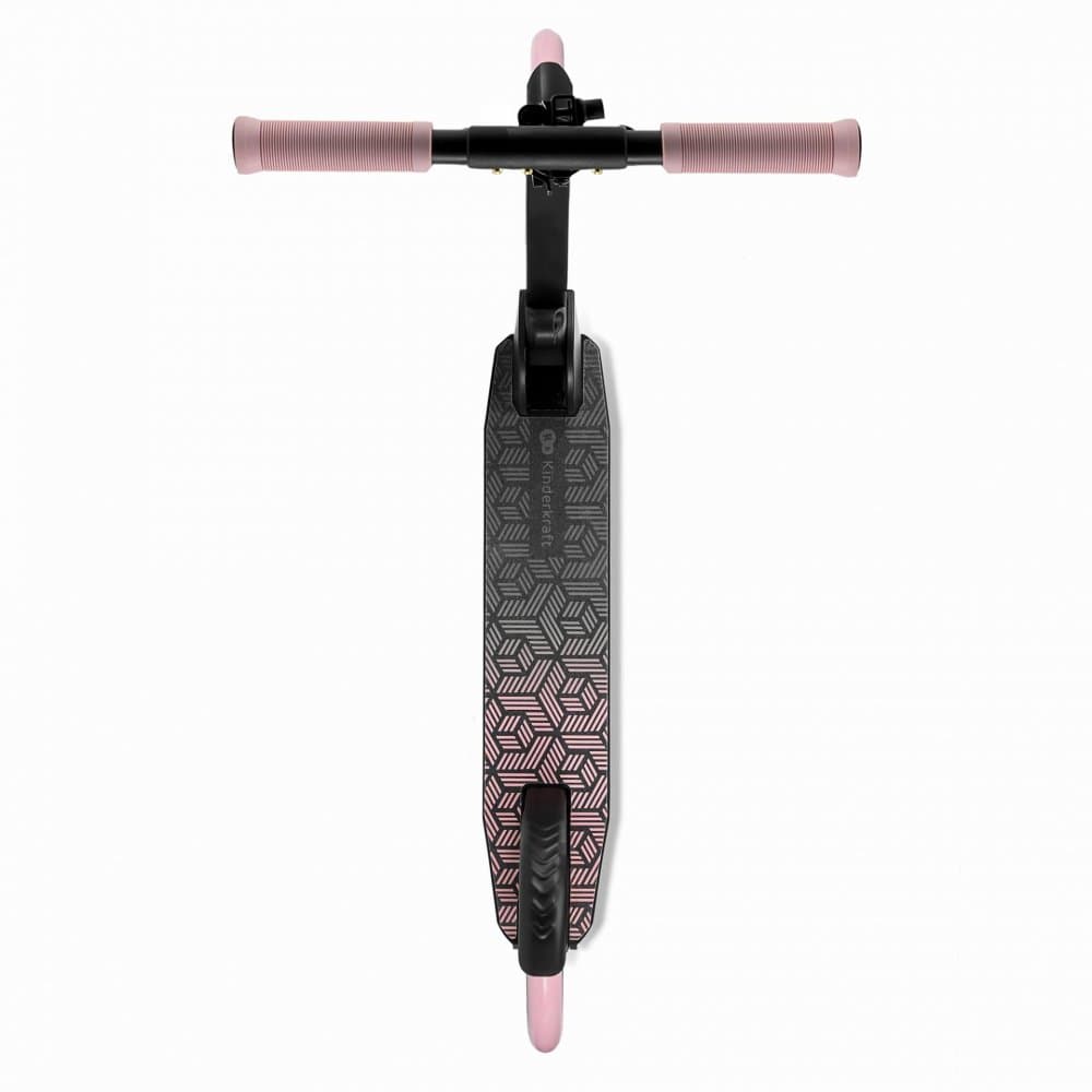 Trotineta pliabila Kinderkraft Freely Pink cu ghidon reglabil, cric, greutate admisa 100 kg