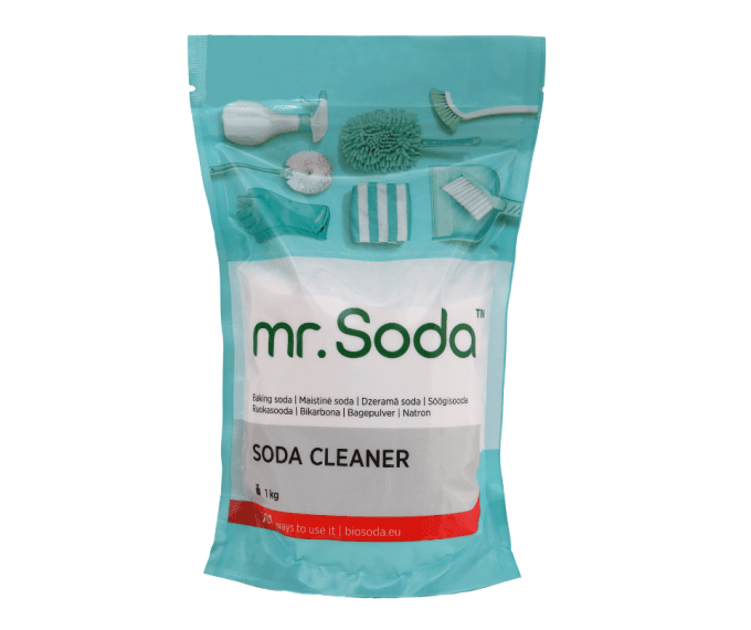Bicarbonat de sodiu pentru curatat 1 kg Mr.Soda