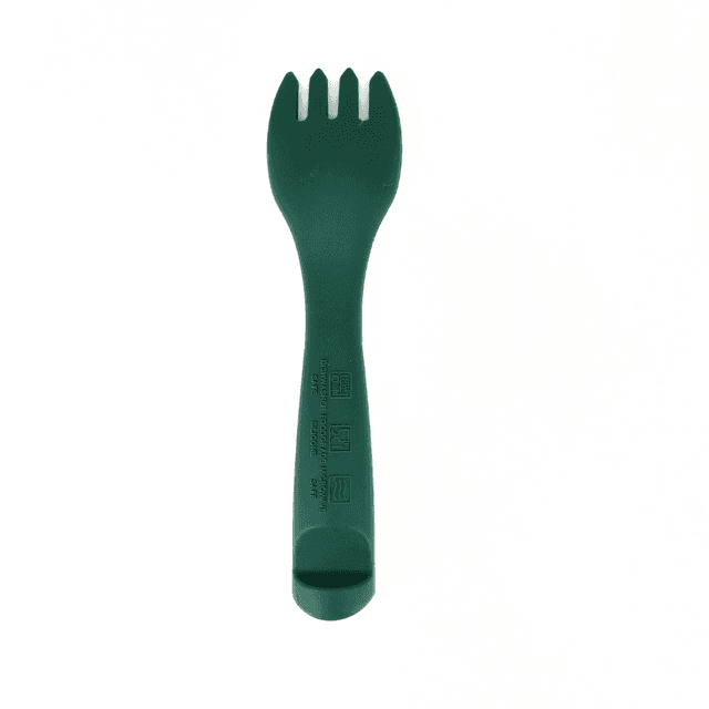 Furculita din silicon Coccorito Dark Green