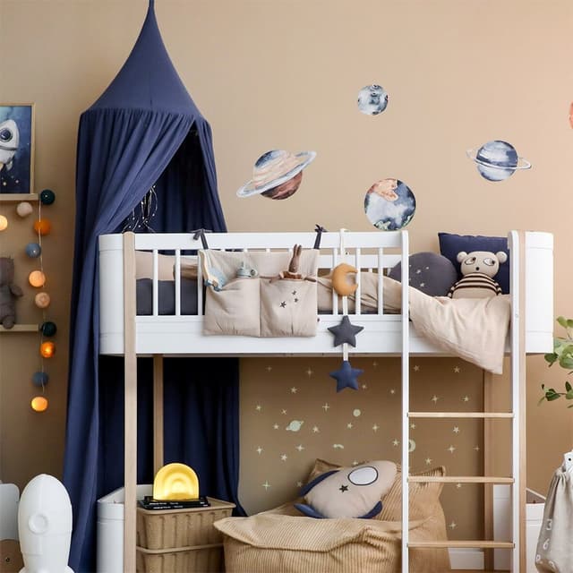 Set decoratiuni Rocket, Little Amy, Bleumarin