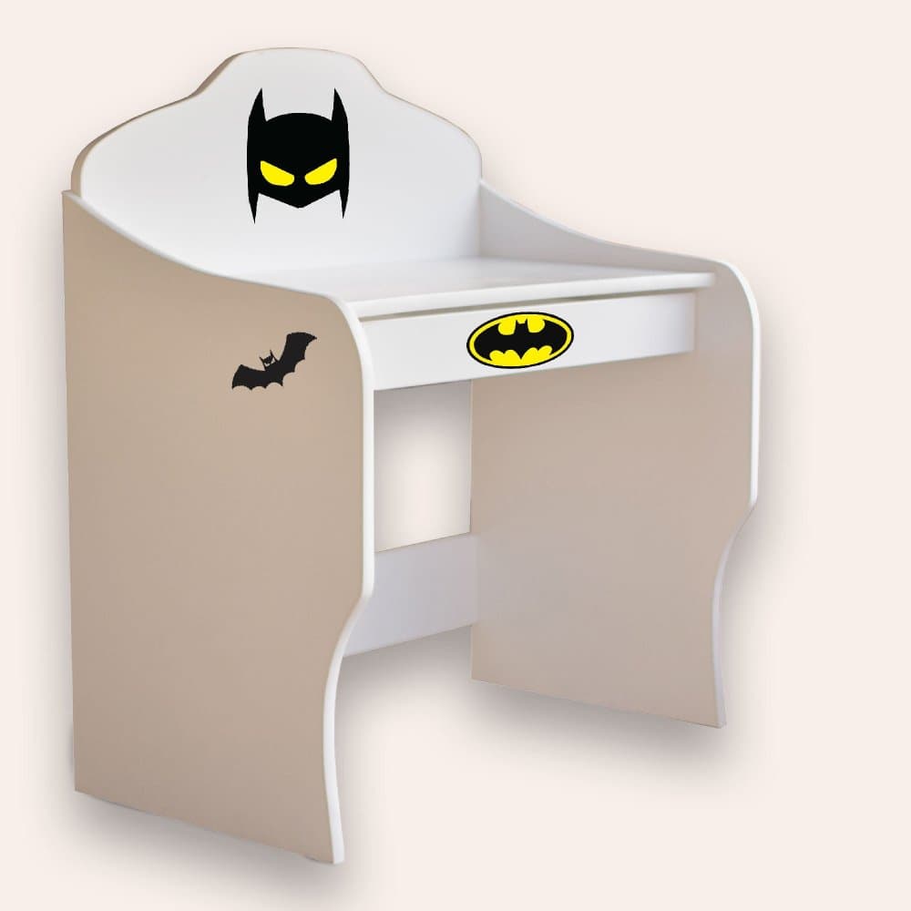 Birou pentru copii CameraMagica Batman alb