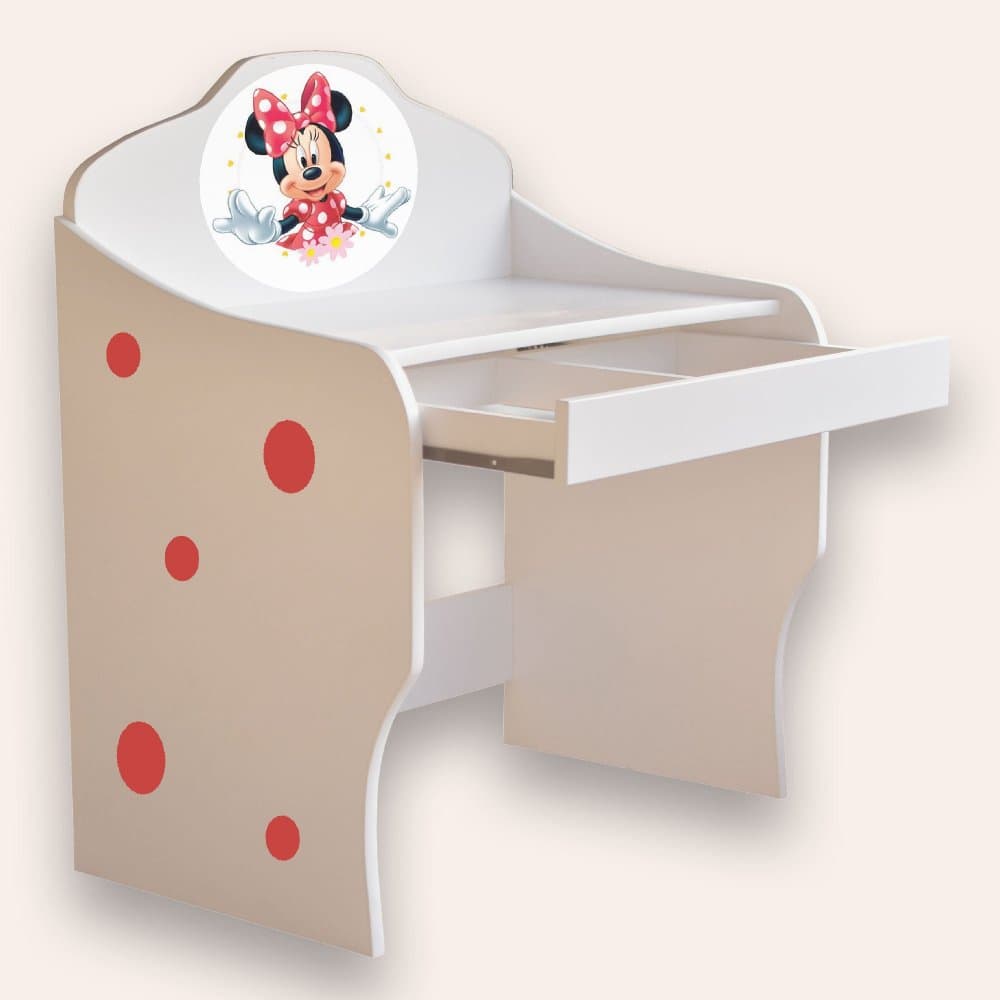 Birou pentru copii CameraMagica Minnie alb