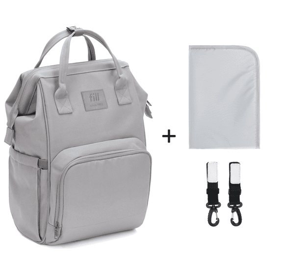 Geanta rucsac Fillikid Barcelona Stone Grey