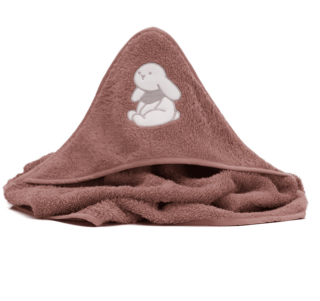 Prosop brodat Rabbit pink 75x75 cm Fillikid
