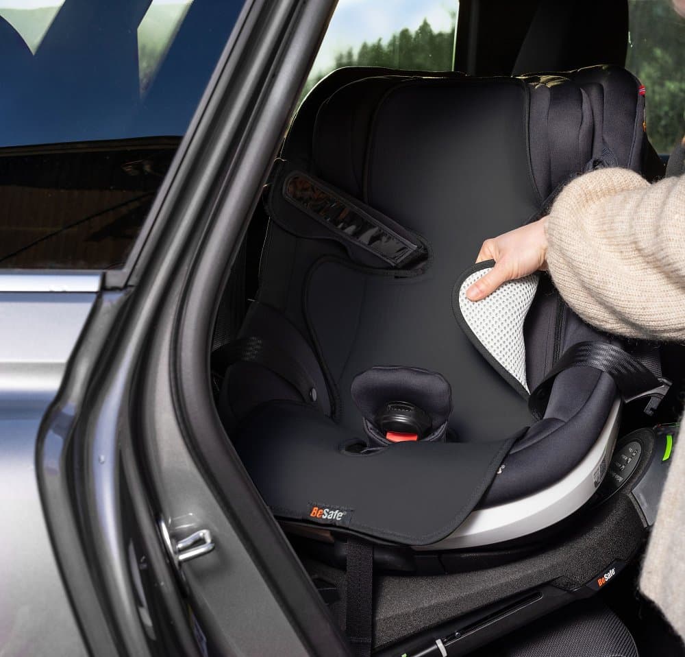 Husa pentru scaun auto sau carucior BeSafe Airflow Gri deschis