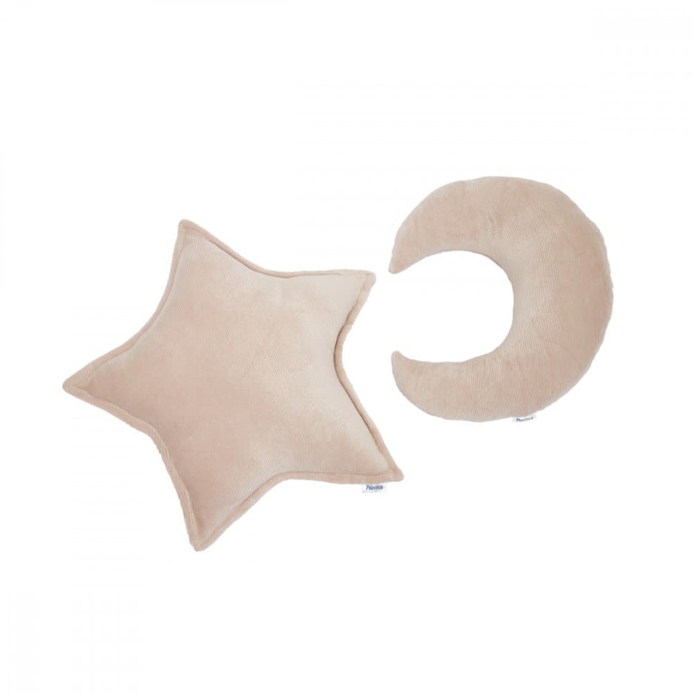 Pernute decorative Twins moon star maro