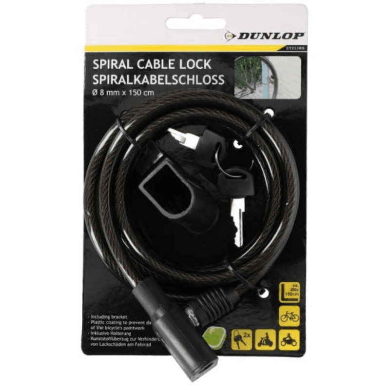 Antifurt Dunlop cu 2 chei incluse 8 x 1500 mm