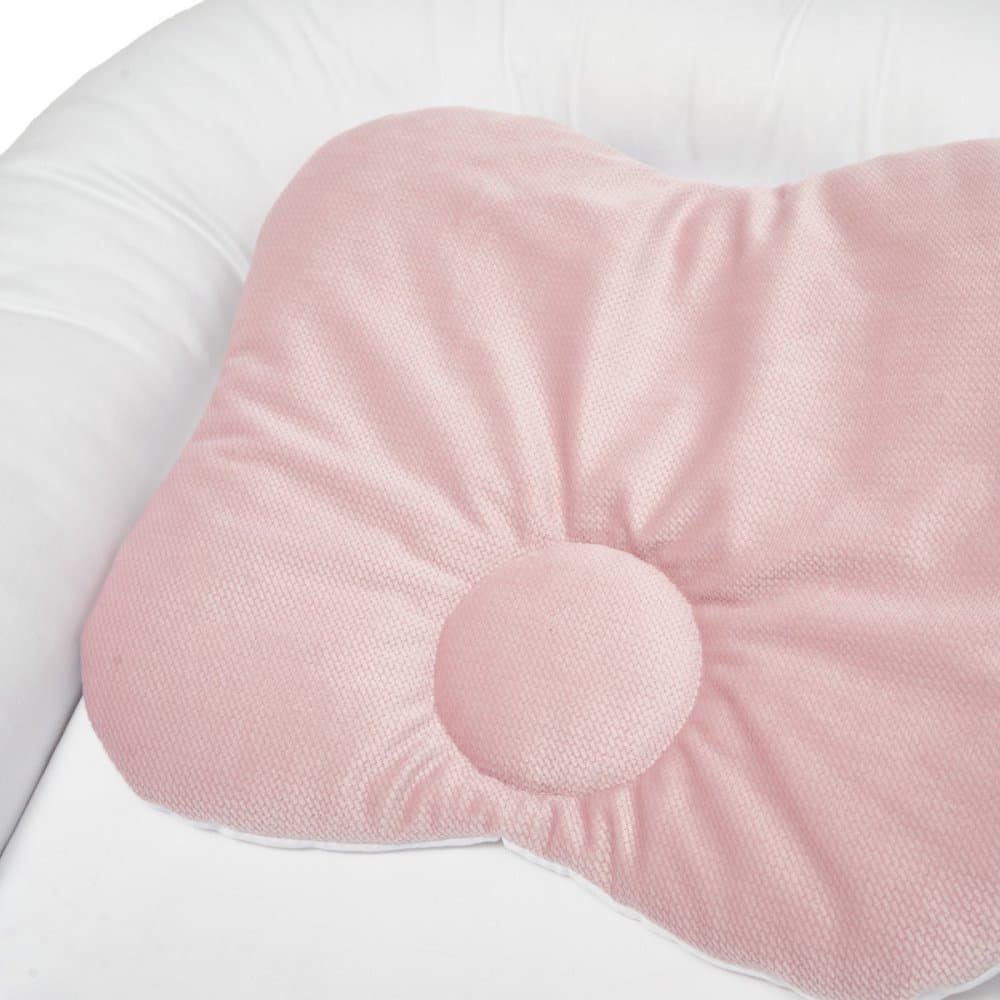 Babynest pentru copii Twins Velvet roz