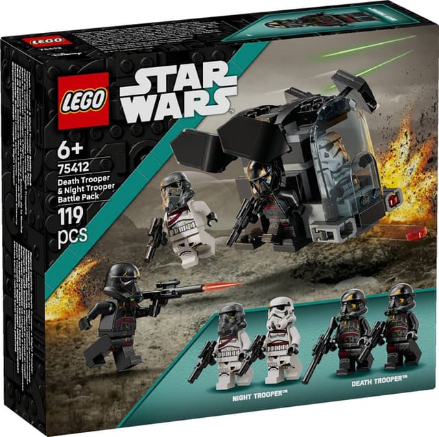 LEGO® Star Wars - Pachet de lupta soldati ai mortii si soldati ai noptii (75412)