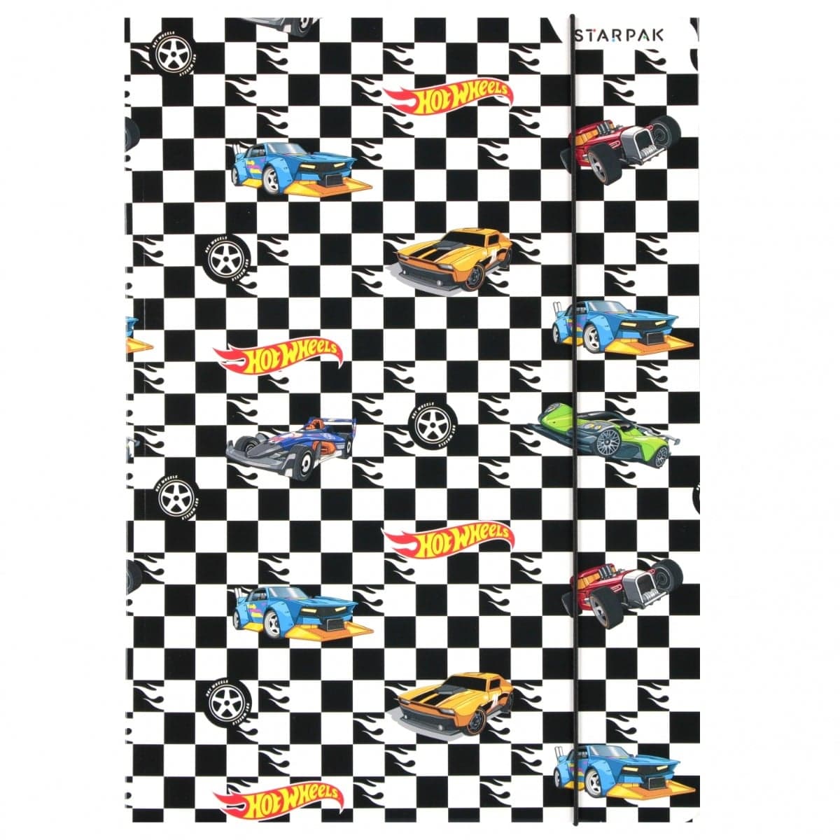 Mapa A4 cu elastic, Starpak, Hot Wheels