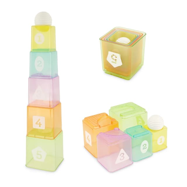 Jucarie cu minge si cupe de sortat, Infantino