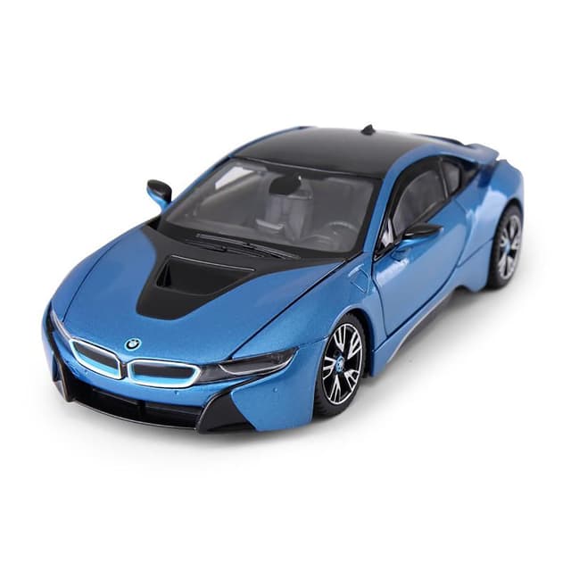 Masinuta Rastar BMW I8, Albastru, 1:43
