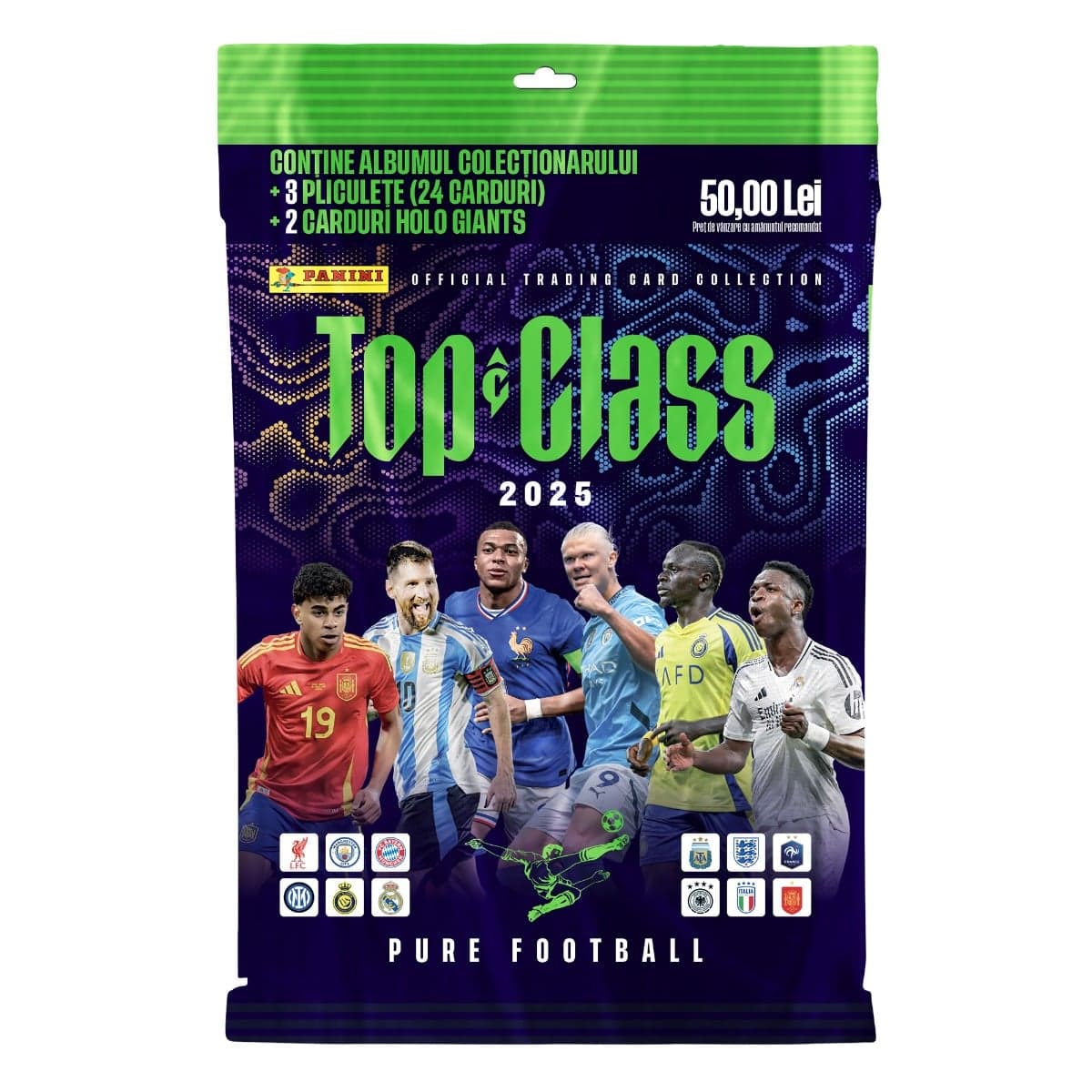 Set album si cartonase de schimb, Panini, Starter Pack, FIFA Top Class 2025