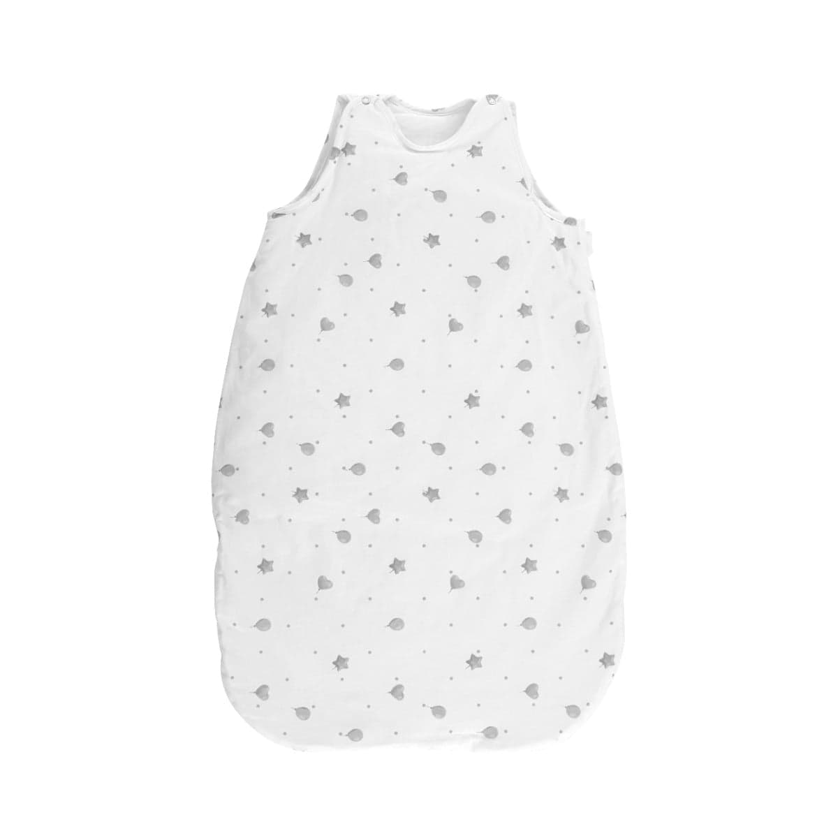 Sac de dormit de iarna, Lorelli, Bumbac Ranforce, Train Grey, 85 cm