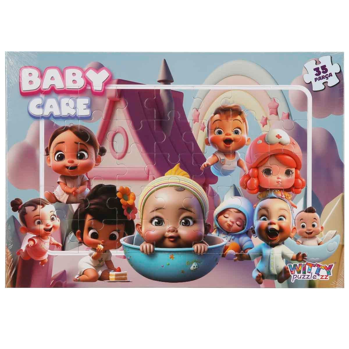 Puzzle Witty Puzzlezz, Bebelusi draguti, 35 piese