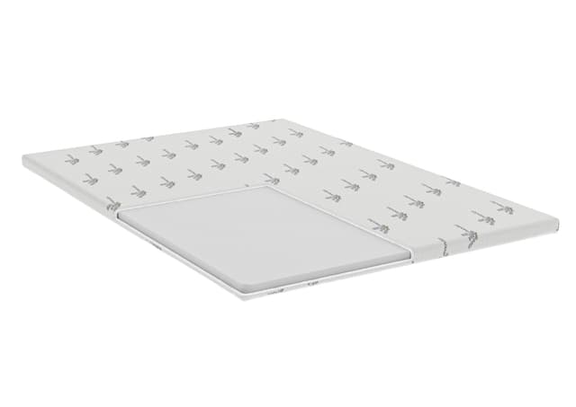 Topper cu memorie Memory Lavanda 90x200, husa detasabila si lavabila, tratament lavanda, fermitate moale