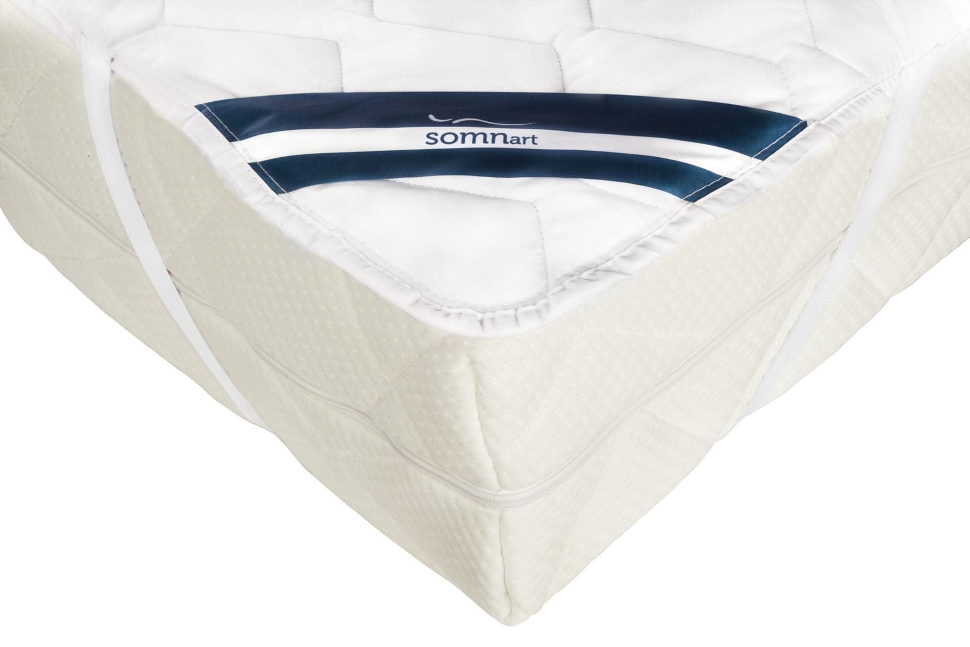 Protectie pentru saltea Somnart Bumbac Pur - 90x200 cm