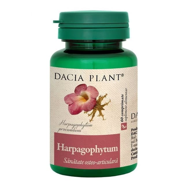 Harpagophytum, 60 comprimate, Dacia Plant