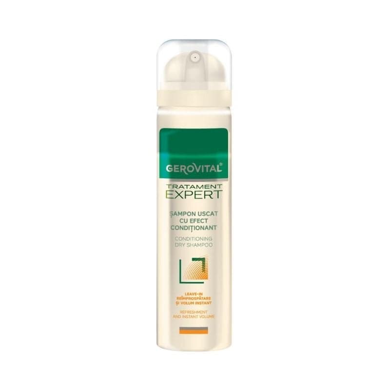 Sampon uscat cu efect conditionat Tratament Expert, 200 ml, Gerovital