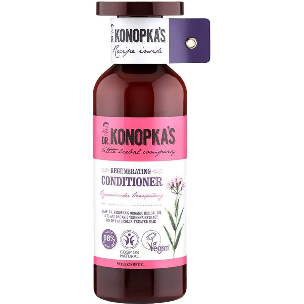 Balsam regenerator pentru par uscat si vopsit, 500 ml, Dr. Konopkas