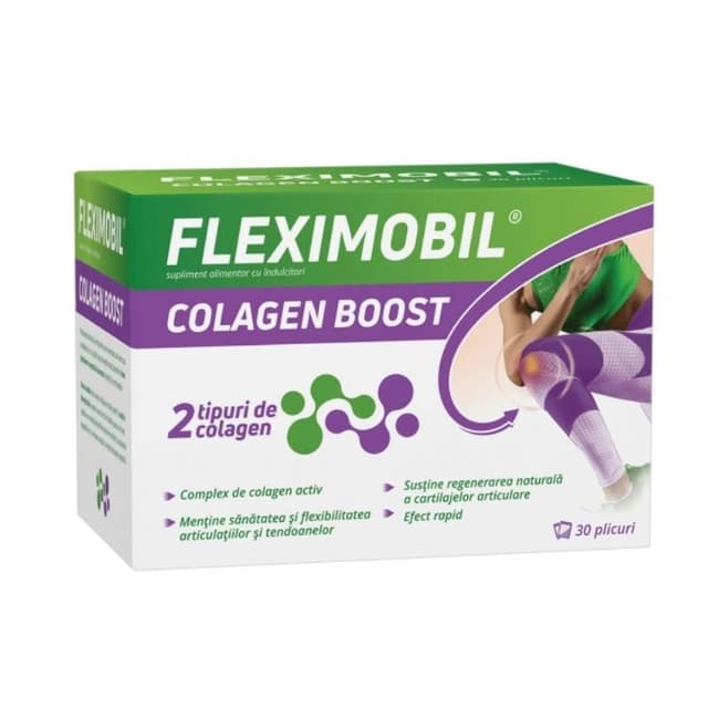 Fleximobil Colagen Boost, 30 plicuri, Fiterman Pharma