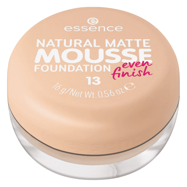 Fond de ten mat, 13 Natural Matte Mousse, 16g, Essence
