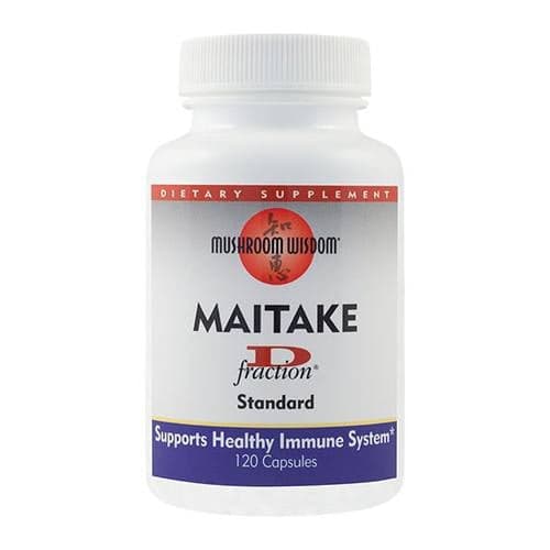 Maitake D-fraction Mushroom Wisdom, 120 capsule, Secom