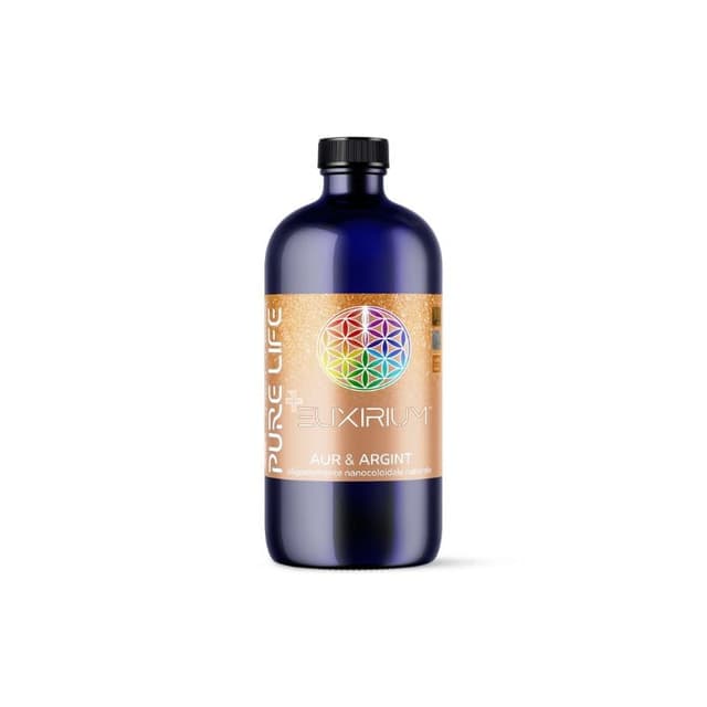 Solutie nanocoloidala cu aur si argint Minerals+ Mix Elixirium, 480 ml, Pure Life