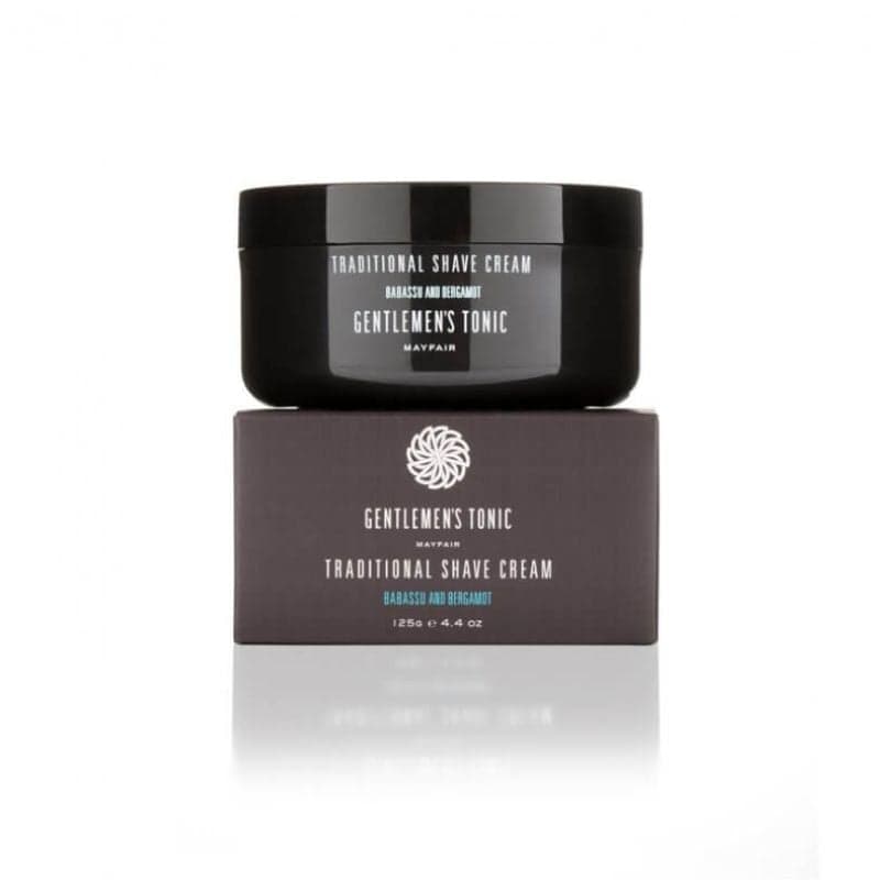 Crema de barbierit traditionala Babassu&Bergamot, 125ml, Gentlemen's Tonic