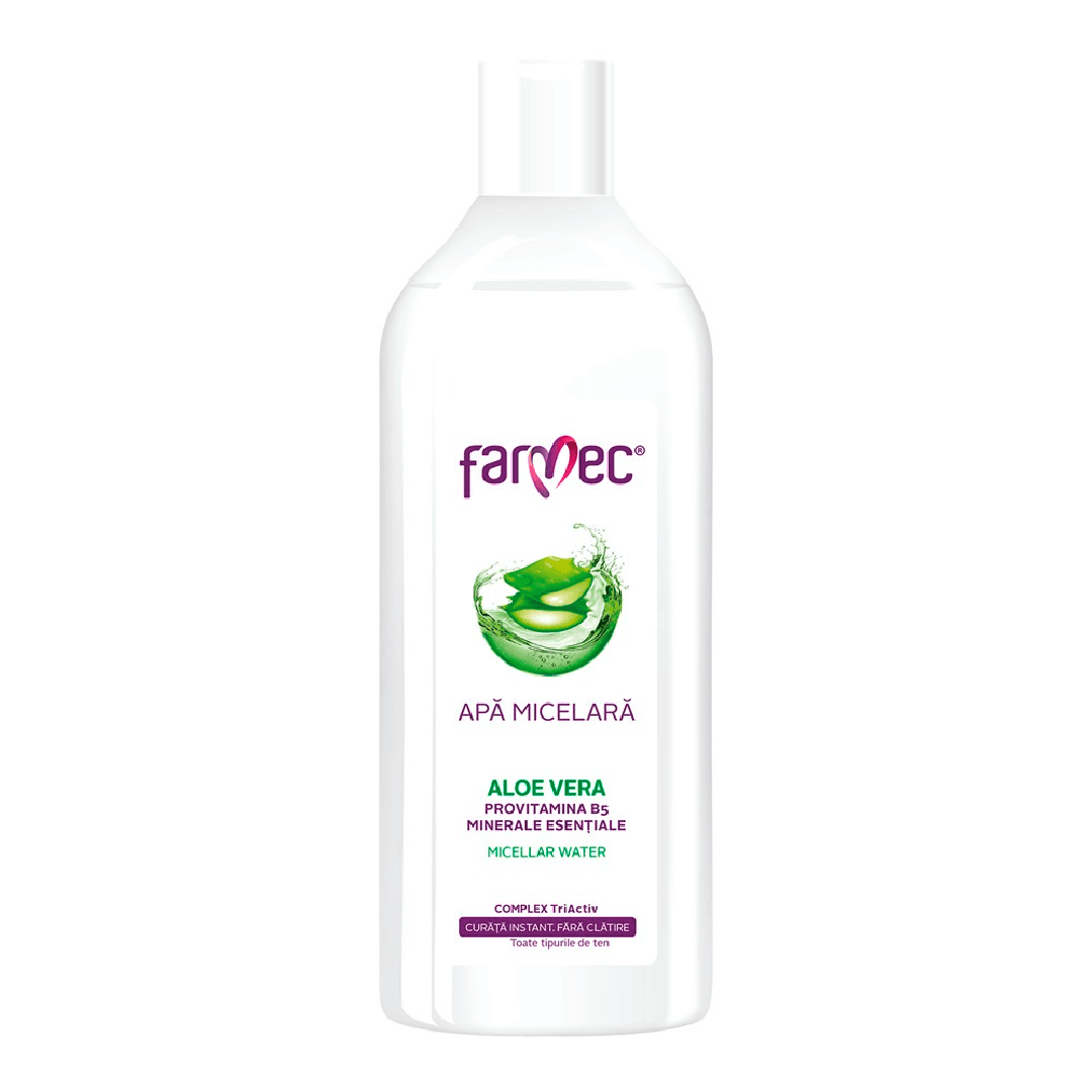 Apa micelara Aloe Vera, 400 ml, Farmec