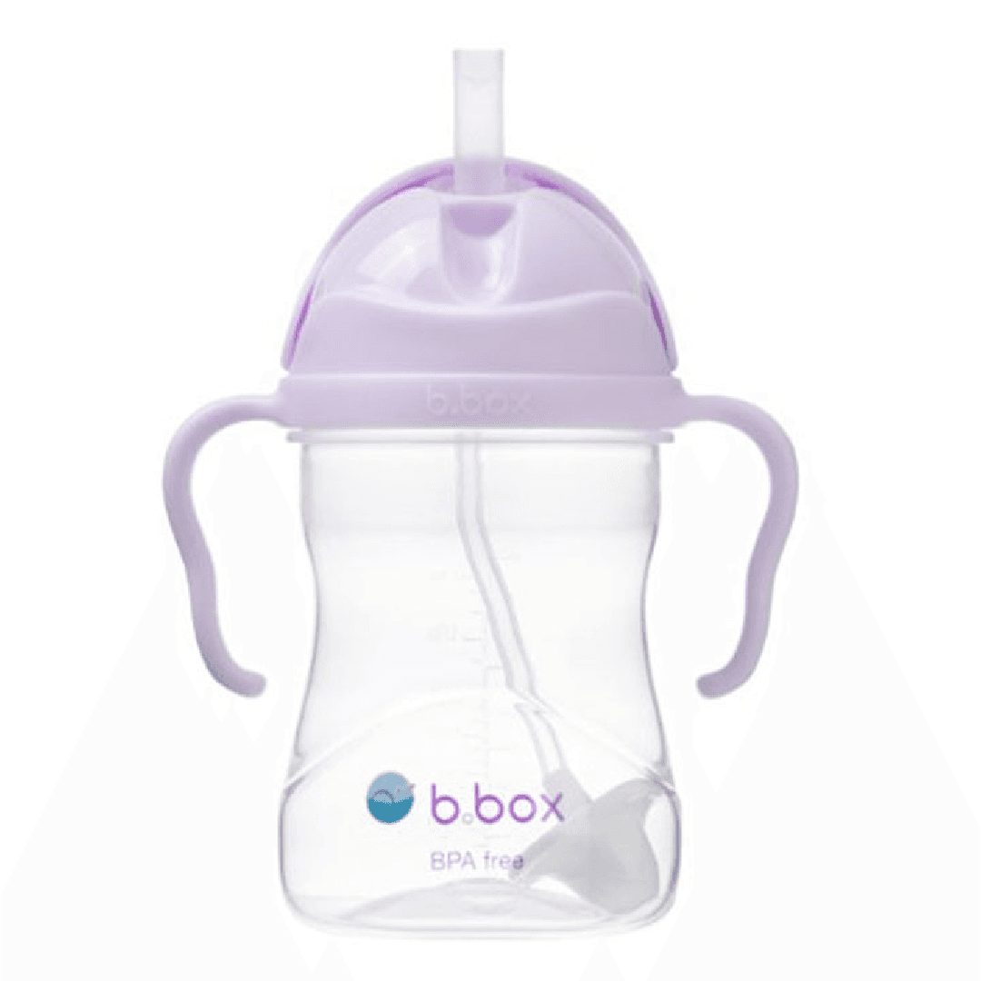 Cana cu pai, 6 luni+, Mov, 240 ml, B.Box