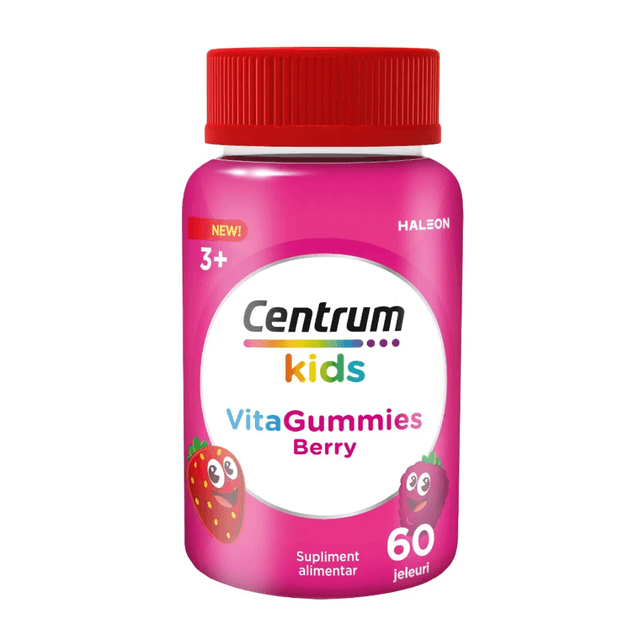 Kids VitaGummies Berry, 60 jeleuri, Centrum