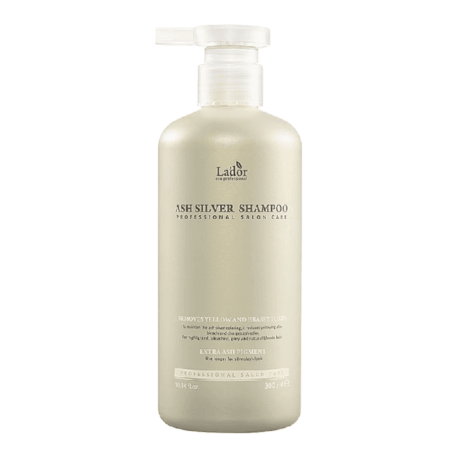Samponul hidratant pentru nuantarea parului blond Lador Ash Silver, 300 ml, La'dor
