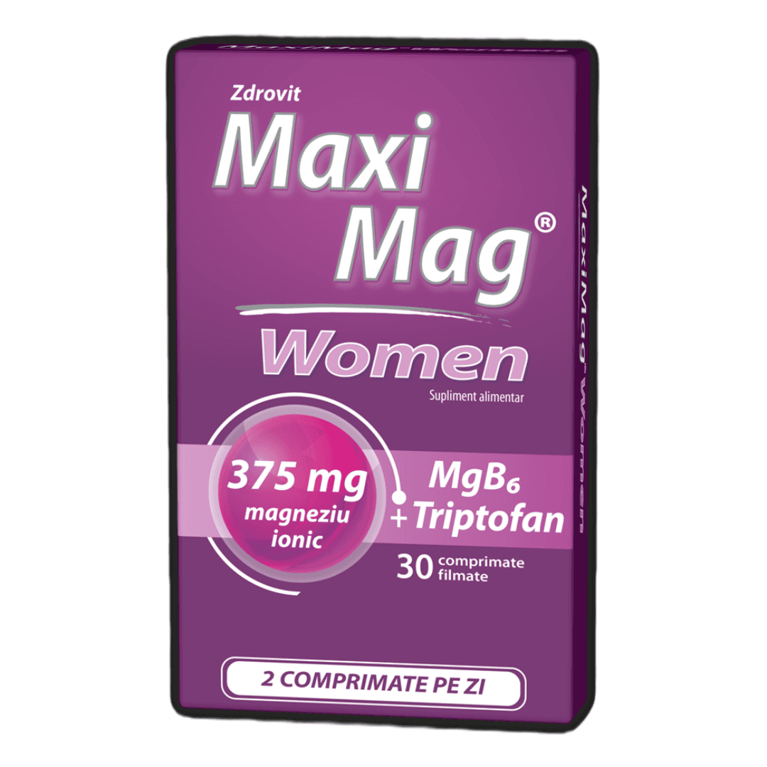 MaxiMag Women, 30 comprimate, Zdrovit