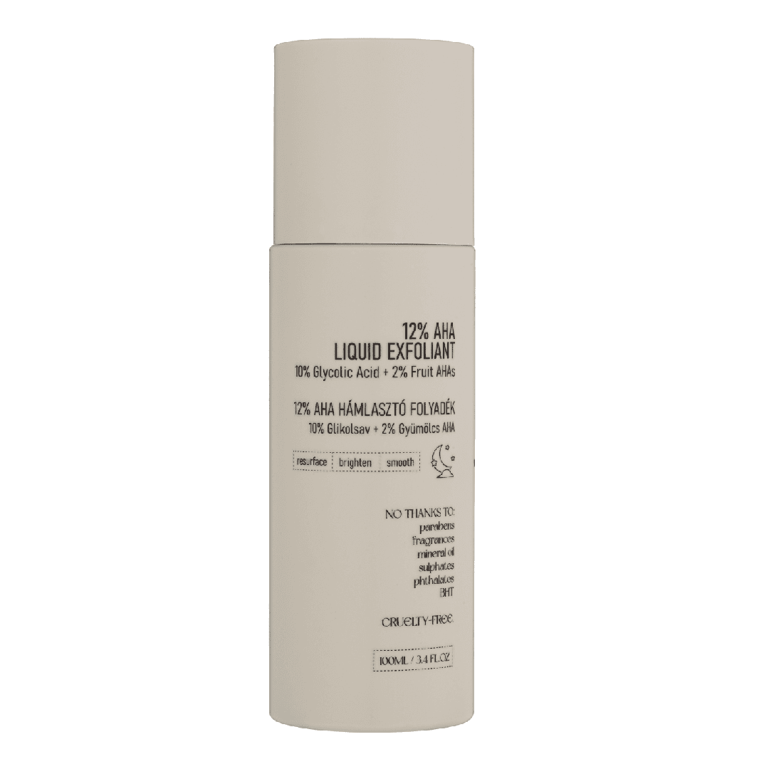 Ser exfoliant cu 12% AHA, 100 ml, Nerds