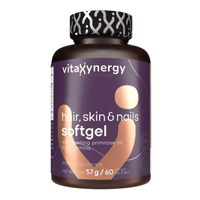Vitamine pentru par piele si unghii, 60 capsule moi, Vitaxynergy