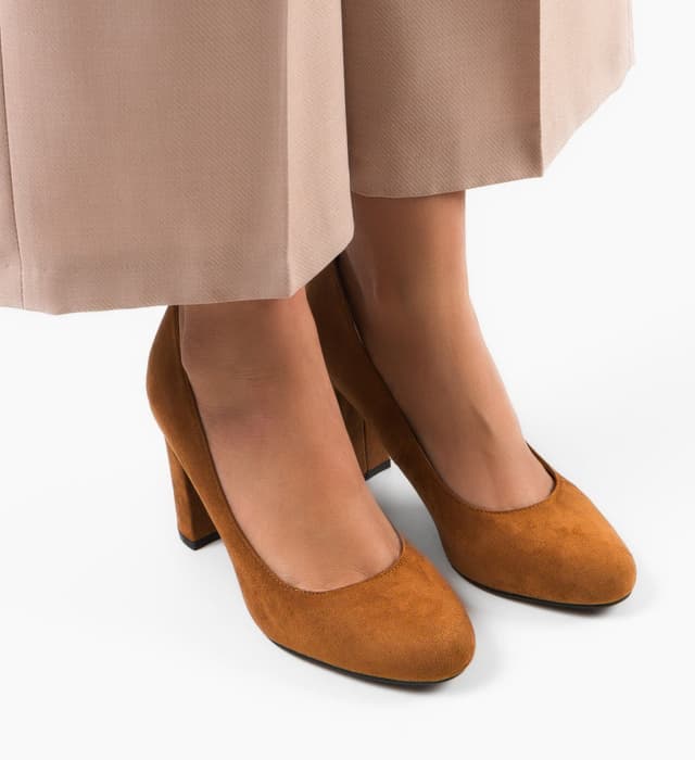 Pantofi dama Kian Camel