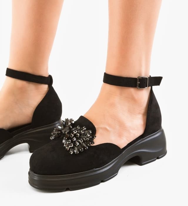 Pantofi Casual Jodet Negri