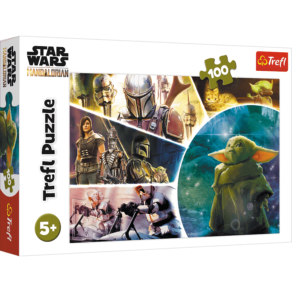 Puzzle 100 piese - The Mandalorian - Baby Yoda | Trefl