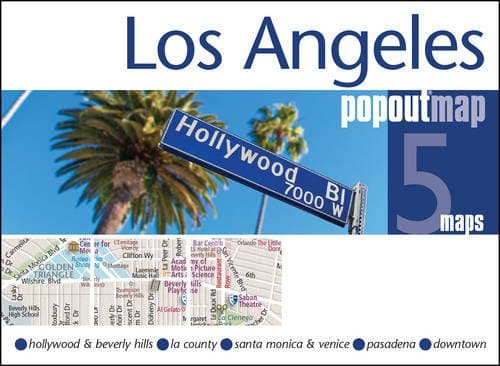 Los Angeles Popout Map |