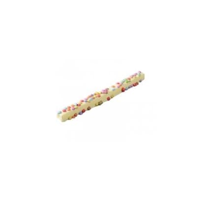 Baton de bezea invelit in ciocolata alba - Party | Comptoir de Mathilde