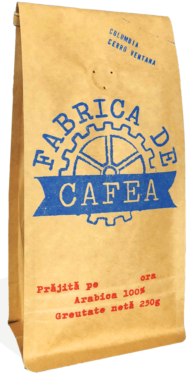 Cafea Columbia Cerro Ventana , 250 g macinata | Fabrica de cafea