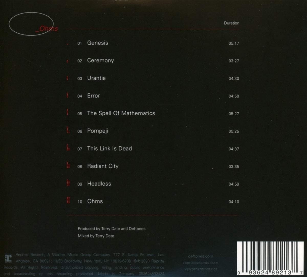 Ohms | Deftones