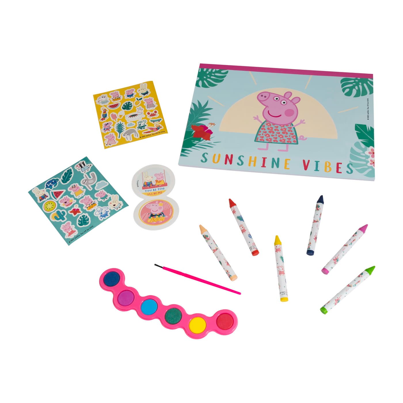 Set desen - Peppa Pig, transparent bag | As Company