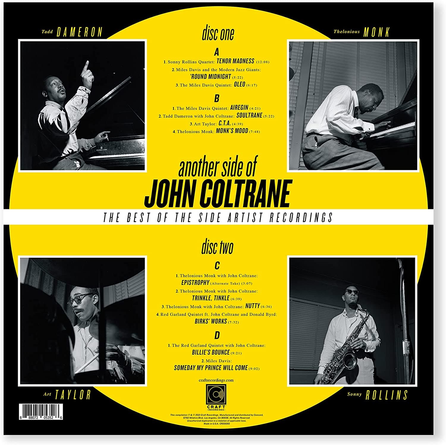 Another Side Of John Coltrane - Vinyl | John Coltrane