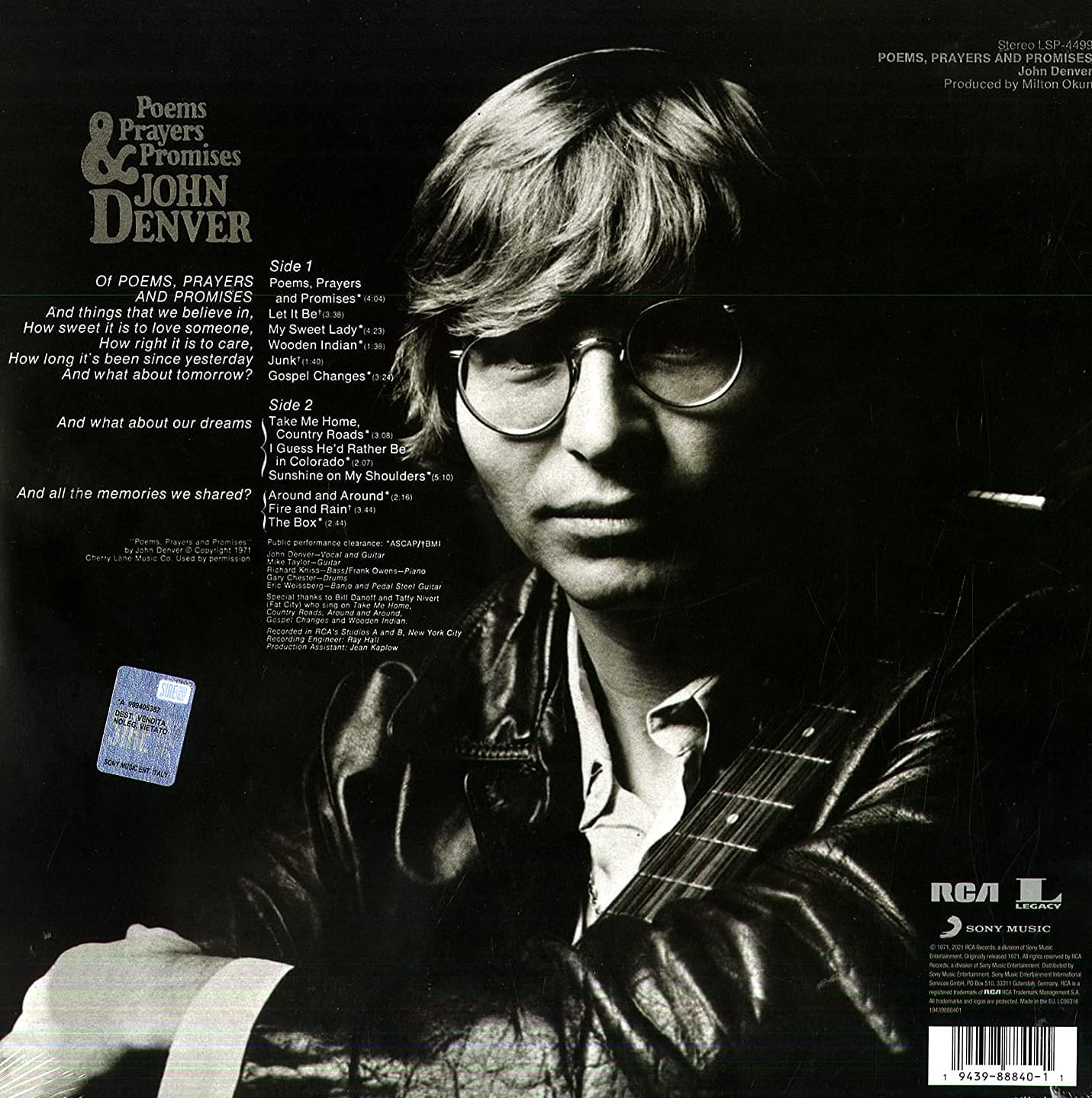 Poems, Prayers & Promises | John Denver