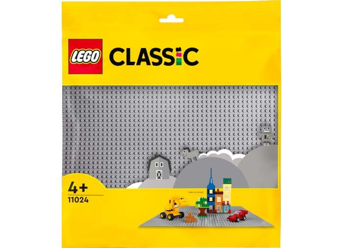 LEGO Classic - Placa de baza, gri, 48x48 (11024) | LEGO